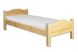 Jednolůžková postel 80 cm LK 128 (masiv)