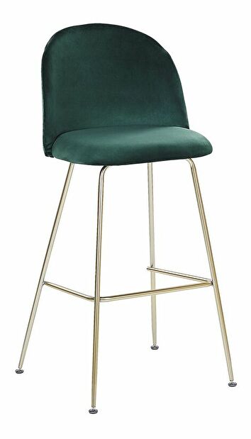 Set 2 ks. barových židlí ARCAL (zelená)