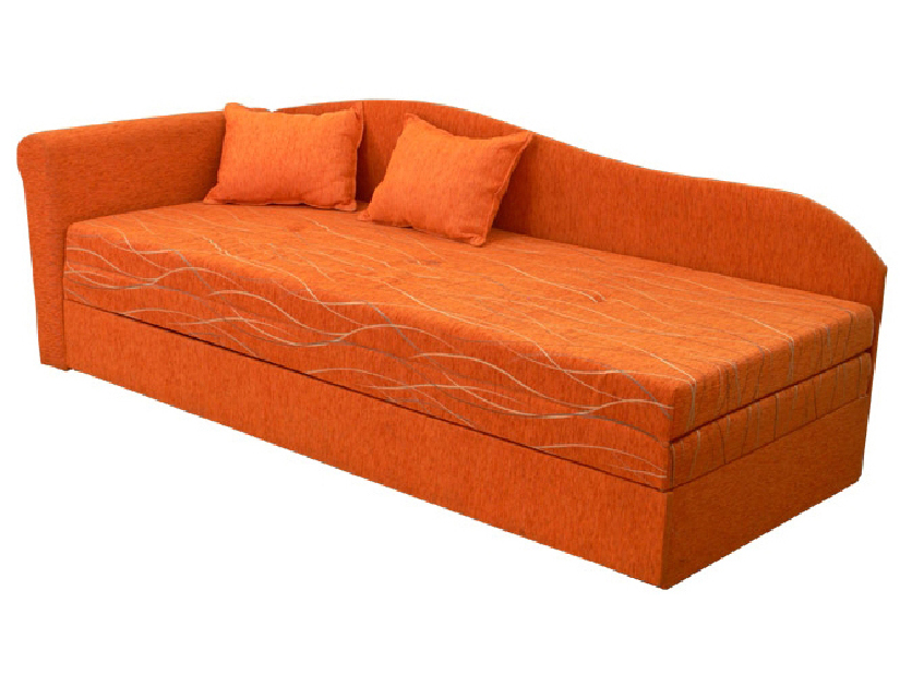 Rozkládací postel (válenda) 80 až 160 cm Katrhin (s molitanovou matrací) (L)