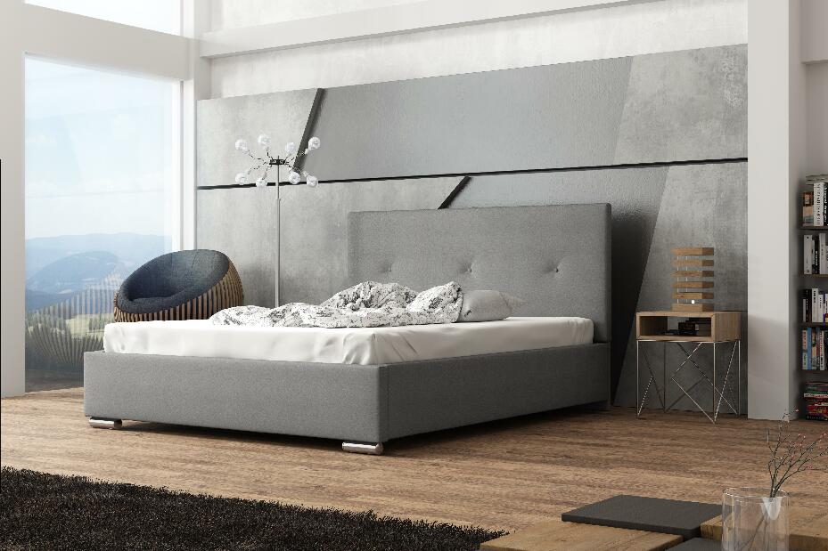 Manželská postel 140 cm Euclio 2 (s roštem)