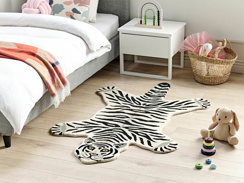 Dětský koberec 100 x 160 cm Sherie (bílá)