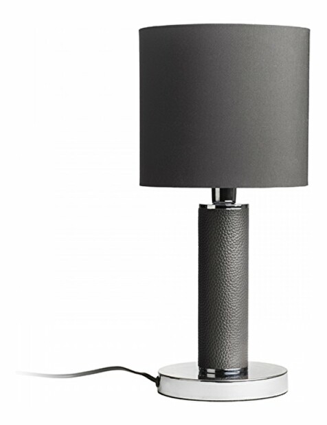 Stolní lampa Arty 230V E27 28W (černá + chrom)