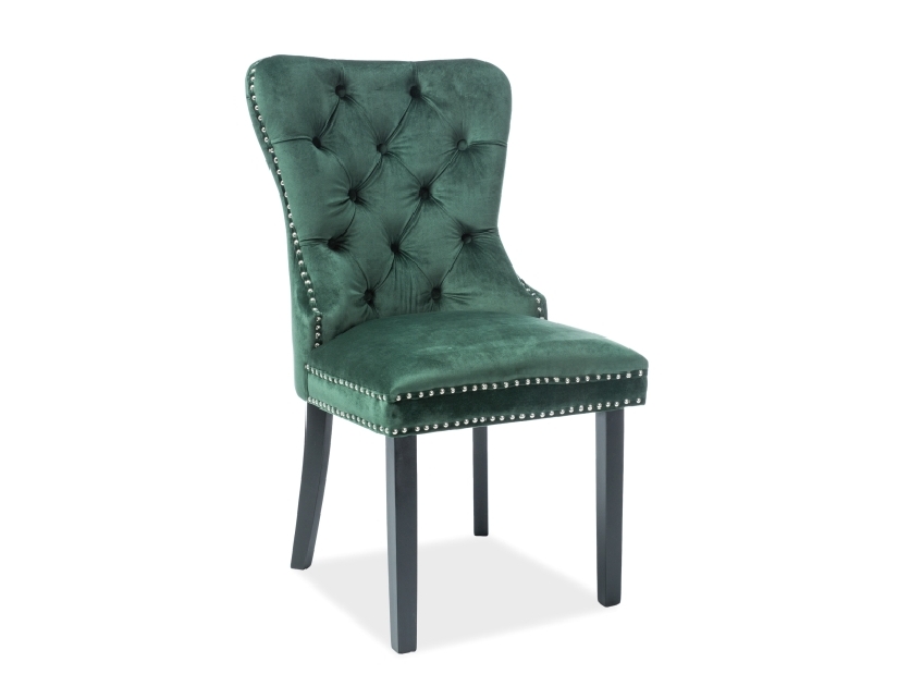 Jídelní židle Aurore Velvet (zelená)