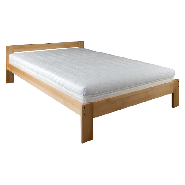 Manželská postel 180 cm LK 194 (buk) (masiv)