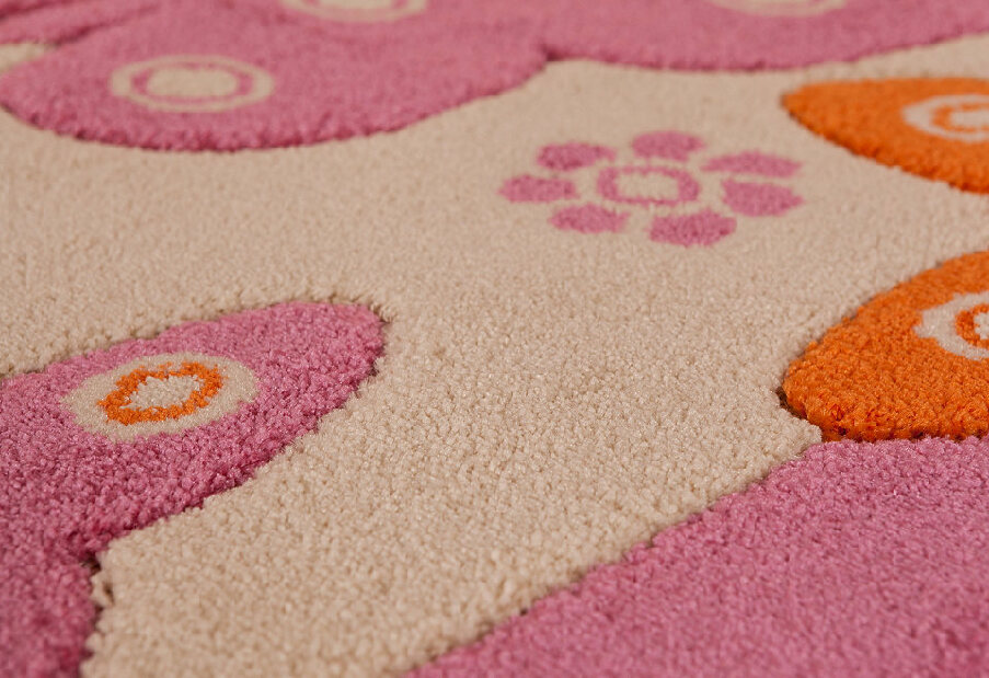 Dětský koberec Amigo 307 Pink (150 x 100 cm)