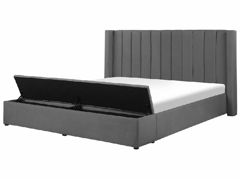 Manželská postel 180 cm Noya (šedá)