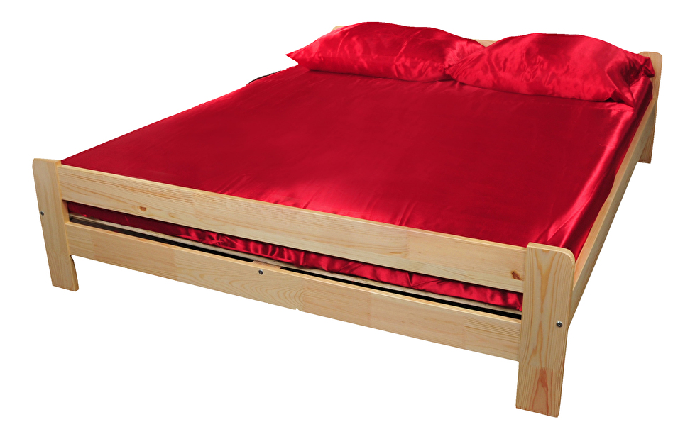 Manželská postel 180 cm Wirgo LW-40.1 (masiv)