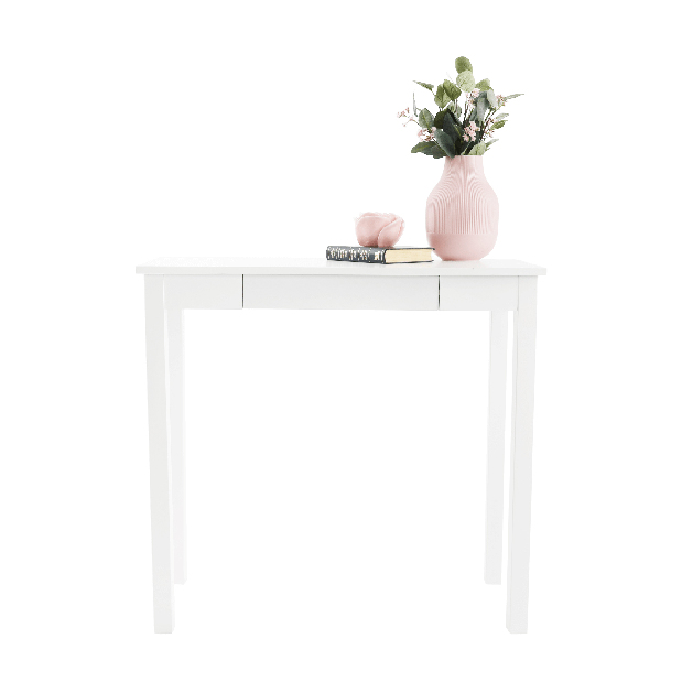 Konzolový stolek Amorette (bílá)