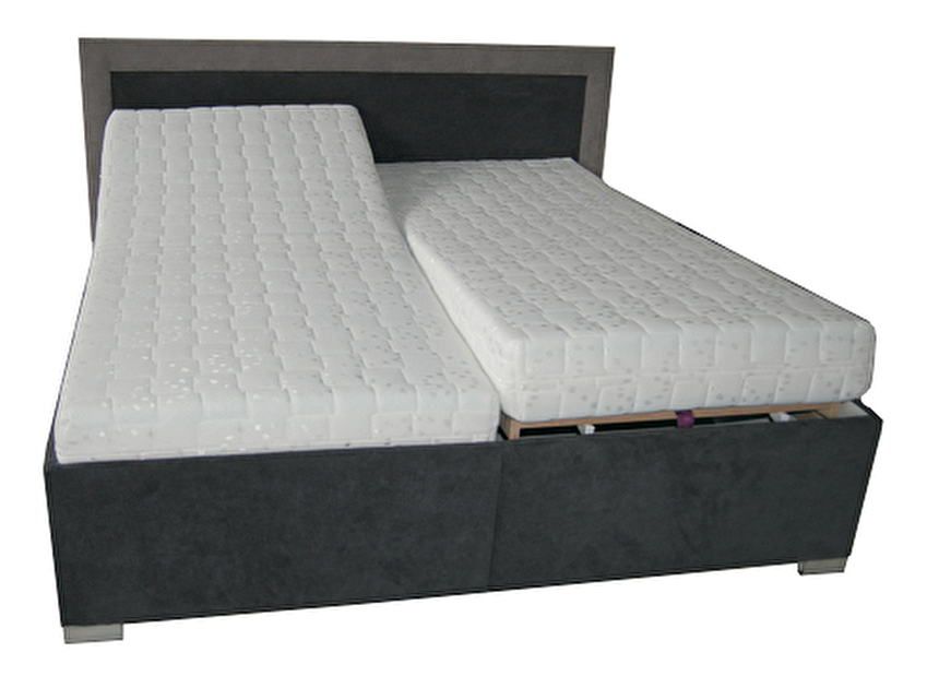 Manželská postel 180 cm BRW Atlanta (s rošty a matracemi)
