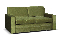 Pohovka třísedačka Antura (zelená)