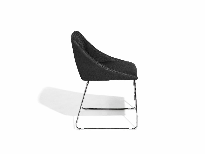 Set 2ks. jídelních židlí Aricata (černá)