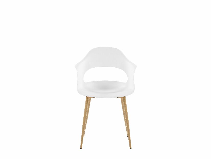 Set 2 ks. jídelních židlí URCA (bílá)