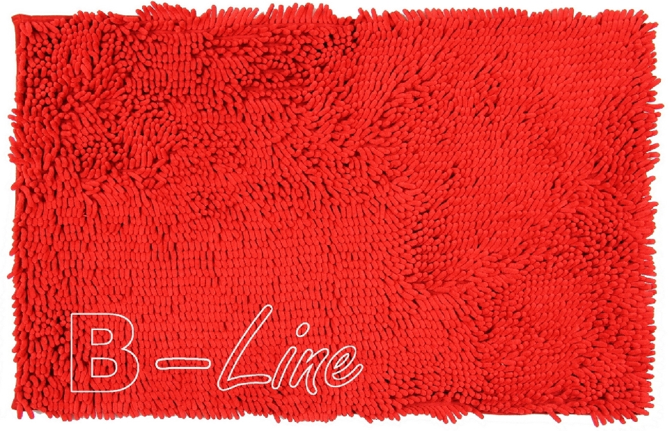 Kusový koberec (koupelnová předložka) Rasta Micro Červená