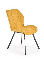 Jídelní židle Cruz (žlutá)