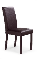 Jídelní židle Norah (ořech tmavý + tmavohnědá)