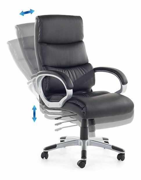 Kancelářská židle Kong (černá)