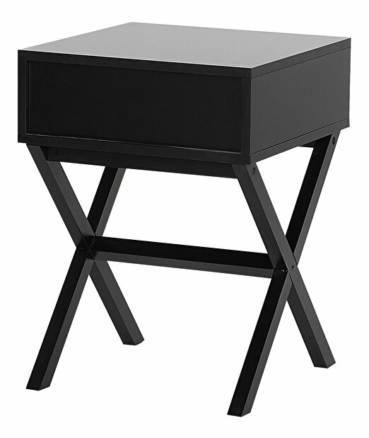 Noční stolek Maine (černá)