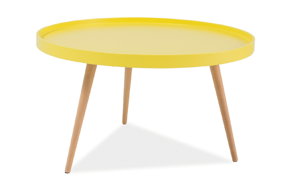 Konferenční stolek Toni B (žltá)