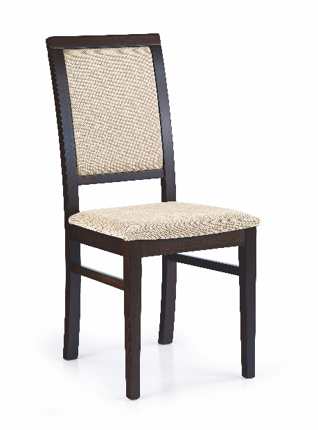 Jídelní židle Sylwek 1 Wenge + Torent beige