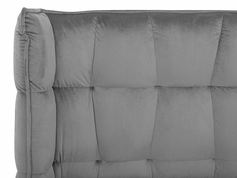Manželská postel 180 cm SENEL (s roštem) (šedá)