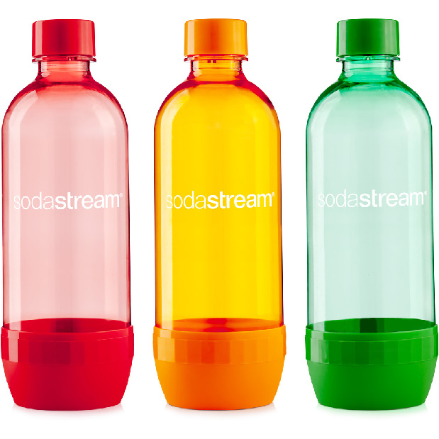 Náhradní láhev Sodastream TRIPACK ORANGE/GREEN/RED 1l (3ks)