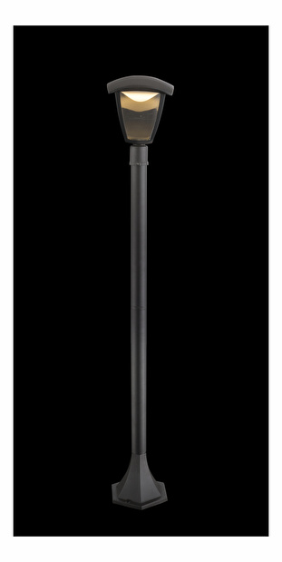 Venkovní svítidlo LED Delio 31828 (hliník/měď) (černá + průhledná)