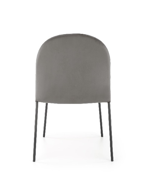 Jídelní židle Kemis (šedá + černá)