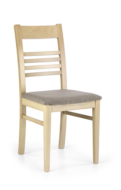 Jídelní židle Tiny (dub sonoma + šedohnědá)
