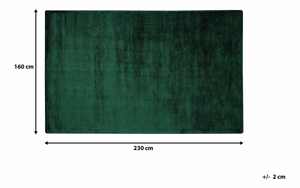 Koberec 160x230 cm GARI II (látka) (zelená)