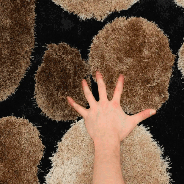 Kusový koberec 80x150 cm Pebble Typ 2 (béžová) *výprodej