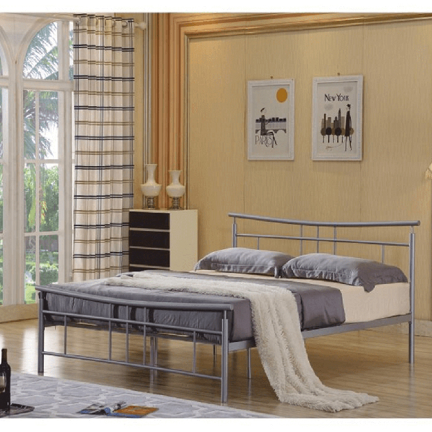 Manželská postel 160 cm Dodleston (s roštem)