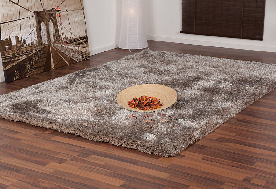 Ručně všívaný koberec Monaco 444 Silver (80x150 cm) *výprodej