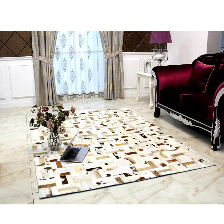 Kožený koberec 120x180 cm Koza typ 1
