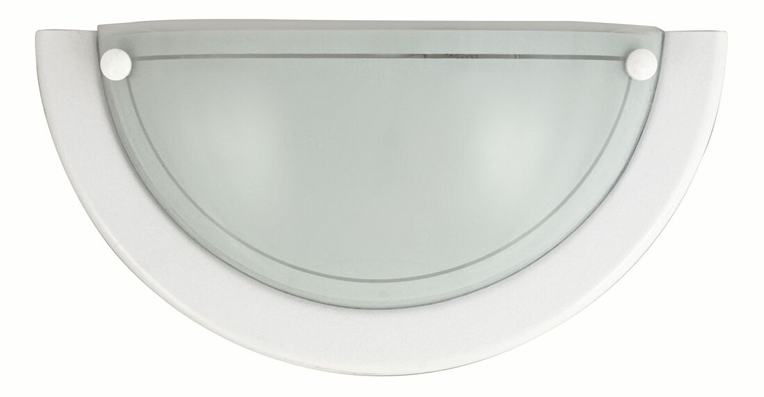Nástěnné svítidlo Ufo 5161 (bílá + opálové sklo)