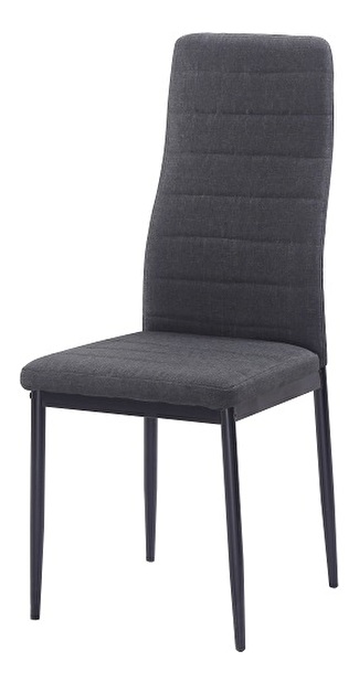 Jídelní židle Coleta nova (tmavě šedá + černá) *výprodej