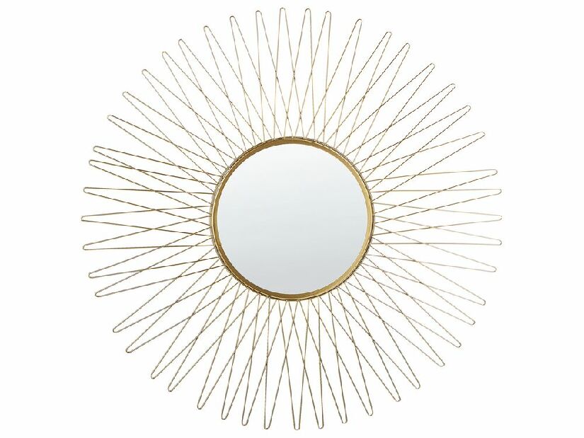 Nástěnné zrcadlo Shonelle (zlatá)
