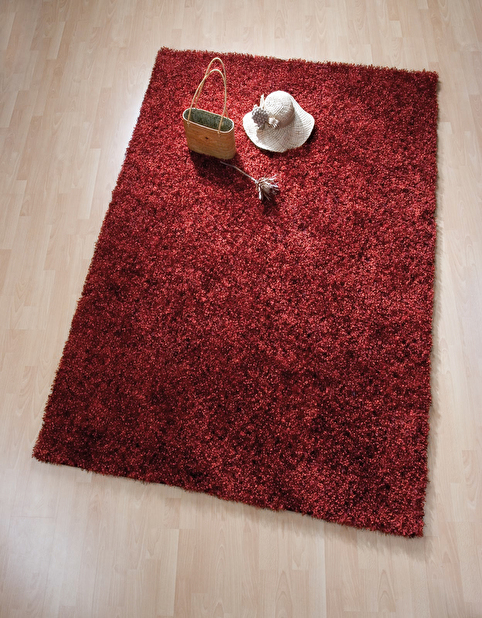 Ručně vázaný koberec Bakero Damru Red 213