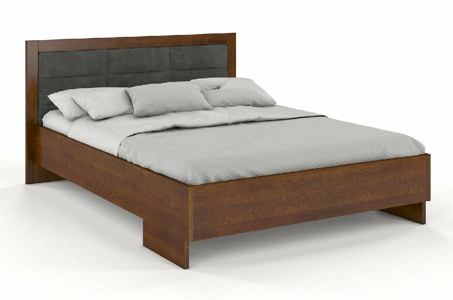 Manželská postel 160 cm Naturlig Stjernen High (borovice)