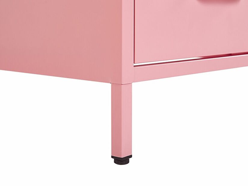 Noční stolek MAVIL (růžová)