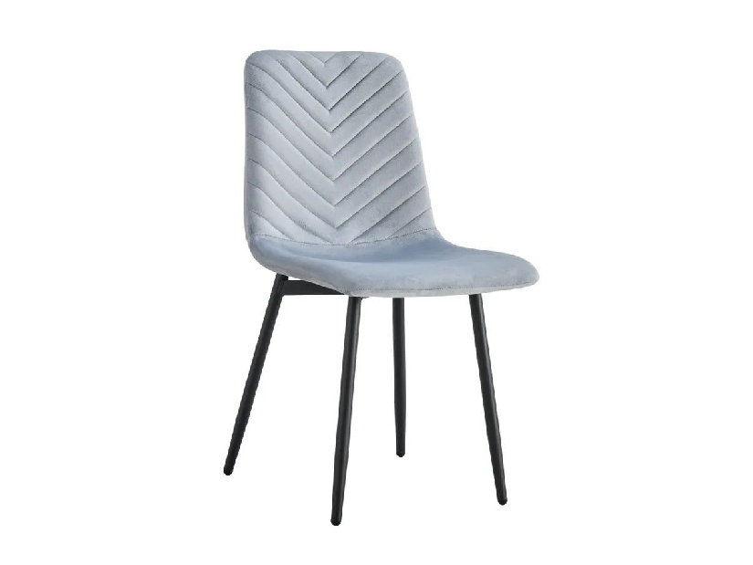 Jídelní židle Rameta Typ 2 J06-HLR-15 (šedá + černá)