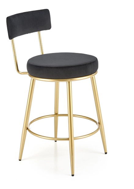 Barová židle Hiky (černá)