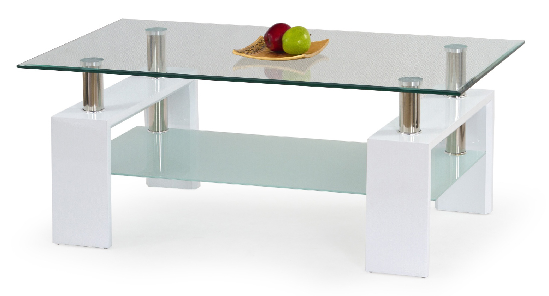 Konferenční stolek Diana bílá *výprodej