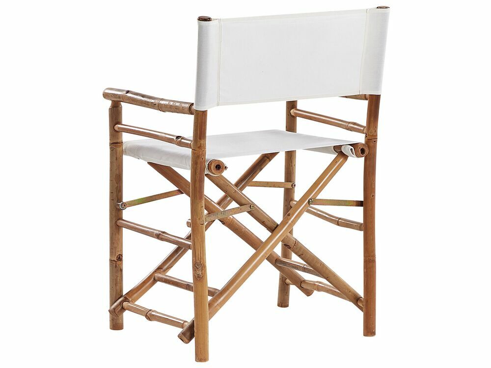 Set 2 ks. zahradních židlí Maida (krémově bílá)