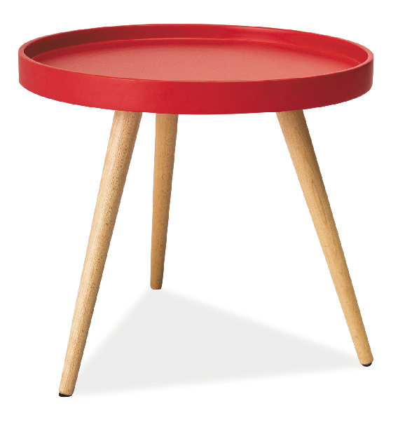Konferenční stolek Toni C (červená)