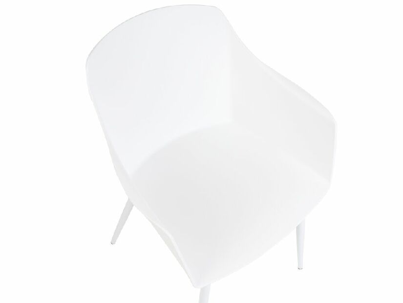 Set 2 ks jídelních židlí Ford (bílá)