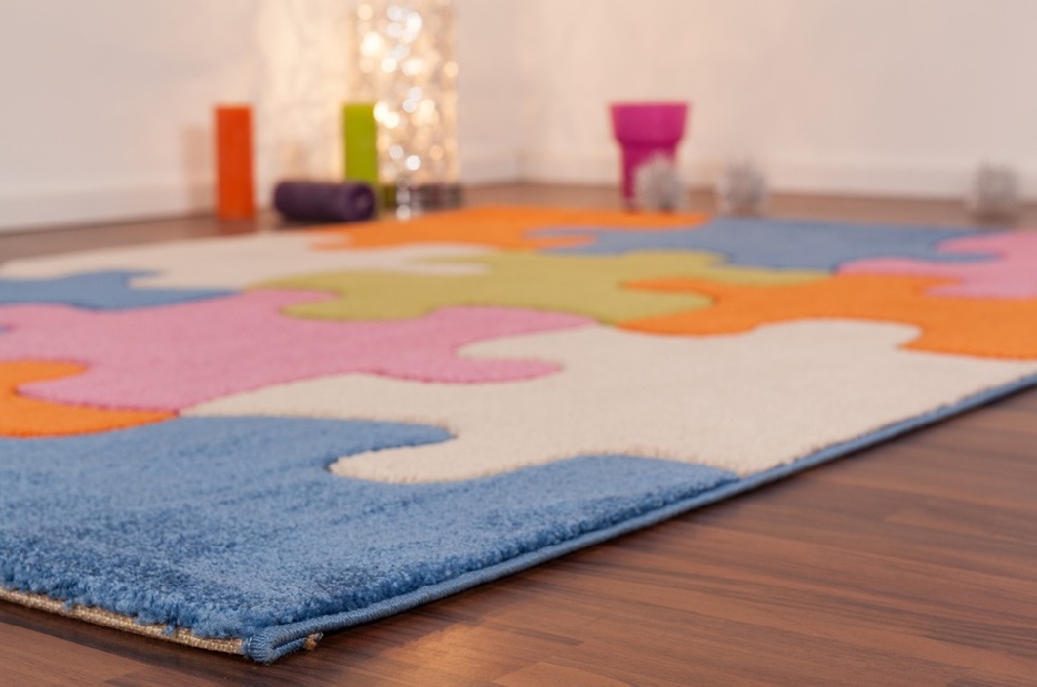 Dětský koberec Amigo 306 Puzzle (150 x 100 cm)