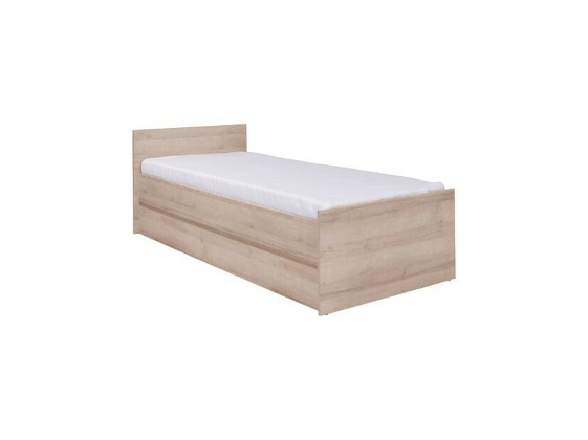 Jednolůžková postel 90 cm Cortez C 15 (dub sonoma) (s roštem) *výprodej
