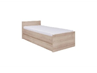 Jednolůžková postel 90 cm Cortez C 15 (dub sonoma) (s roštem)