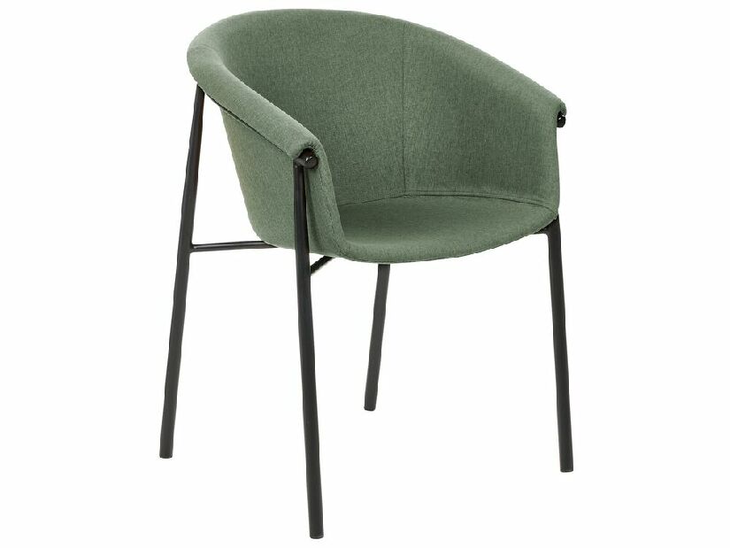 Set 2 ks jídelních židlí Anja (zelená)