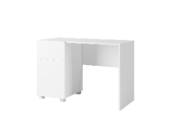 PC stolek Calabria PC (bílá matná + lesk bílý)